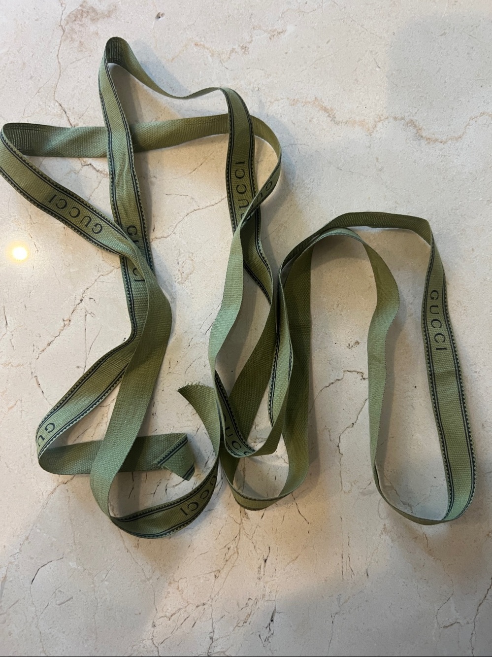 Gucci Logo Ribbon 76" - Picture 3 of 4